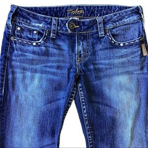 SILVER JEANS | Tuesday Low-Rise Jeans Long Legs